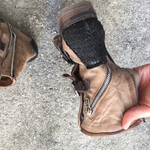 AS 98 biker motorcycle boots 37 6.5 - Picture 3 of 9